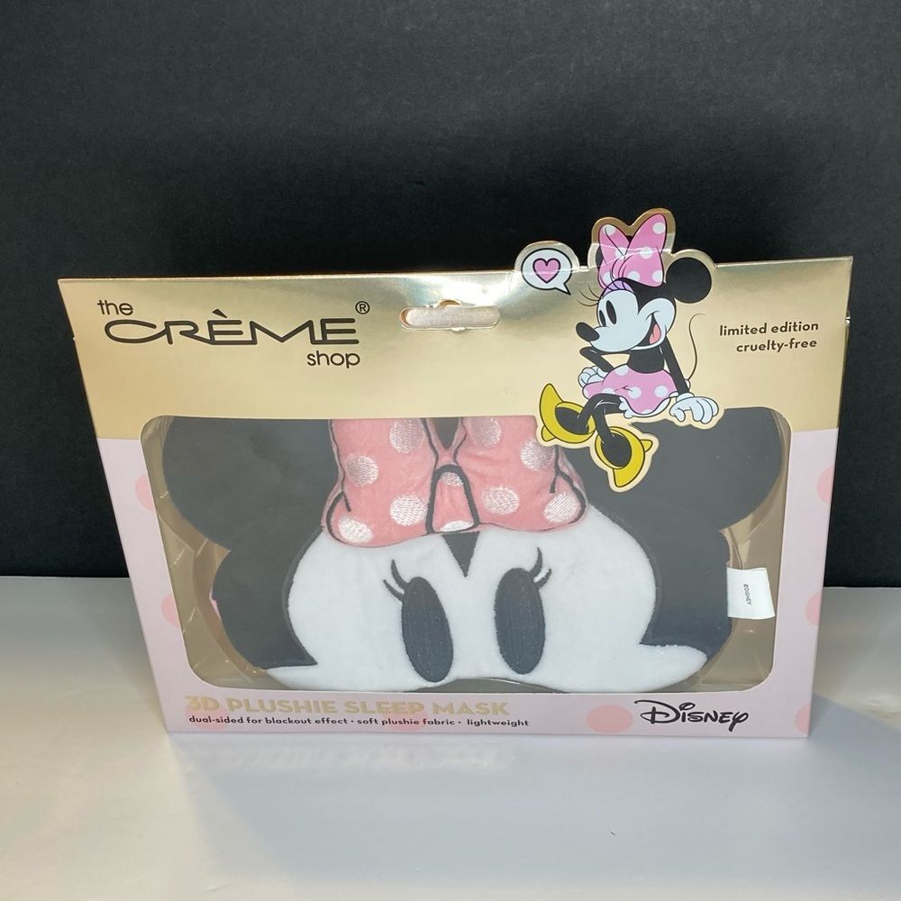 The Crème Shop x Disney Minnie Mouse 3D Plushie Sleep Mask